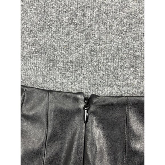 Guess Pants Womens Small Black Faux Leather Skinny High Rise Zip Leggings - Picture 8 of 10